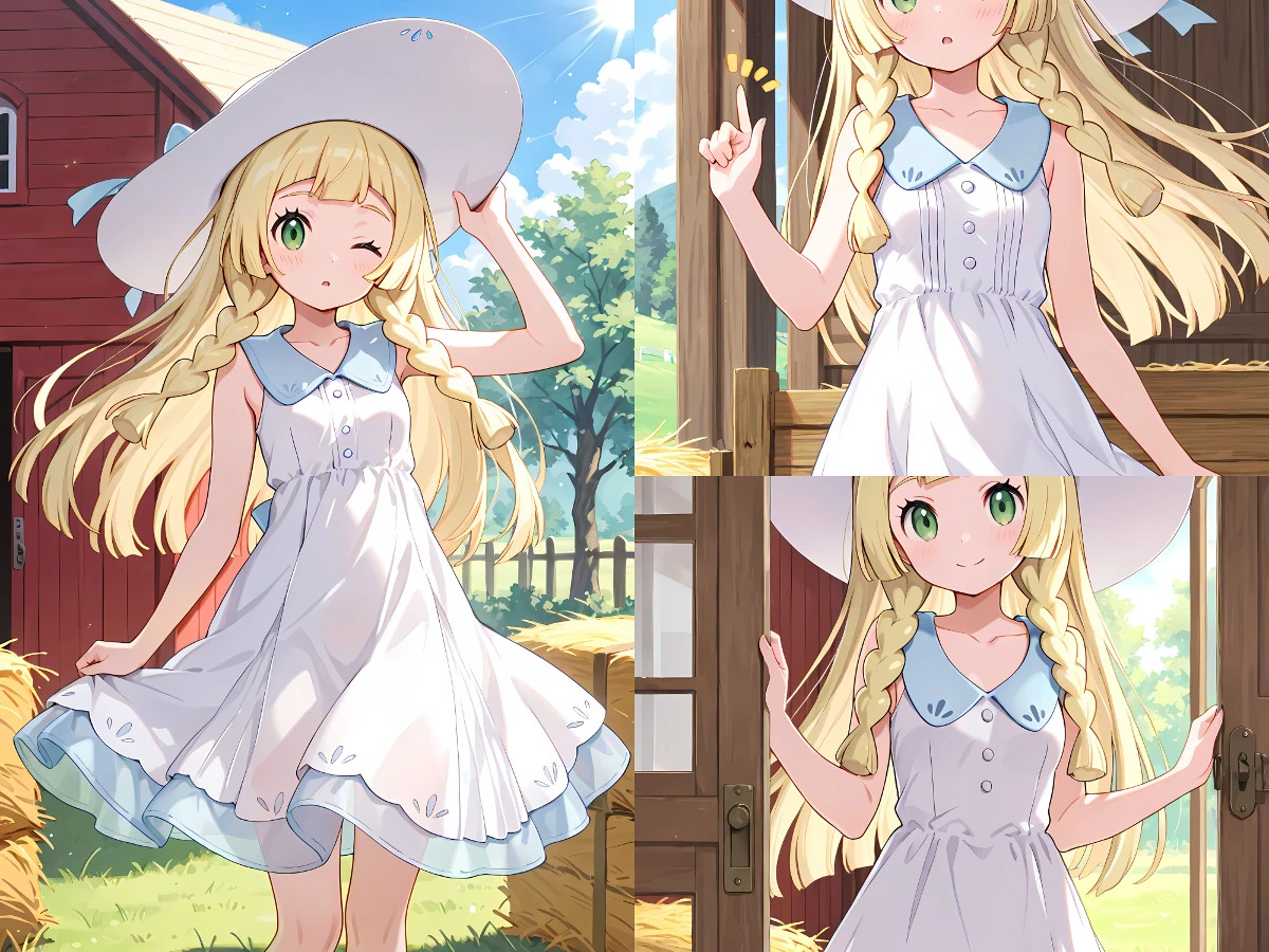 4K Pkmn Lillie – 48×2 Images – GB Pack