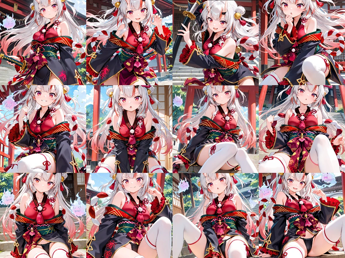 4K Nakiri Ayame (Holo Girls) – 450 Images – Full Pack