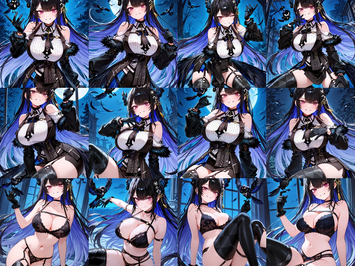 4K Nerissa Ravencroft (Holo Girls) – 199 Images – Full Pack